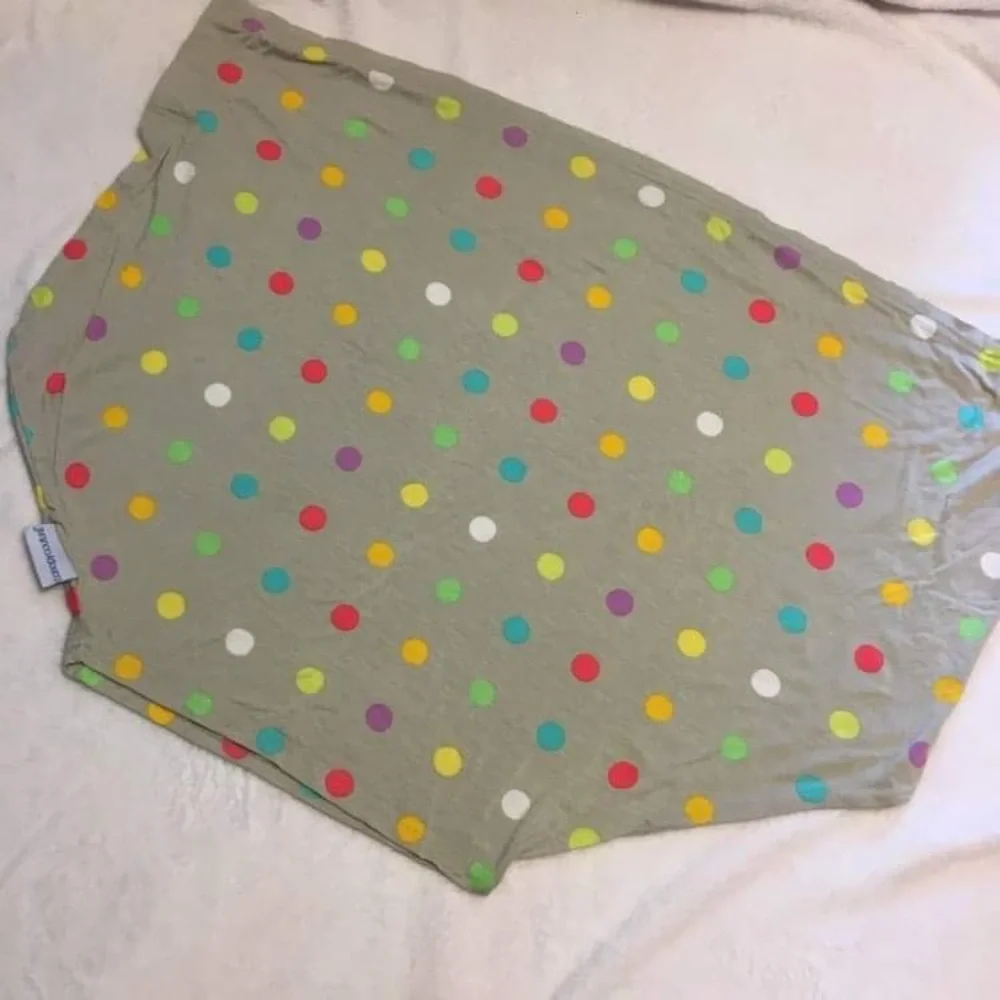 Canopy Couture Car Seat Cover Kids‎ OS Gray Polka Dot Excellent Multi-Use Knit